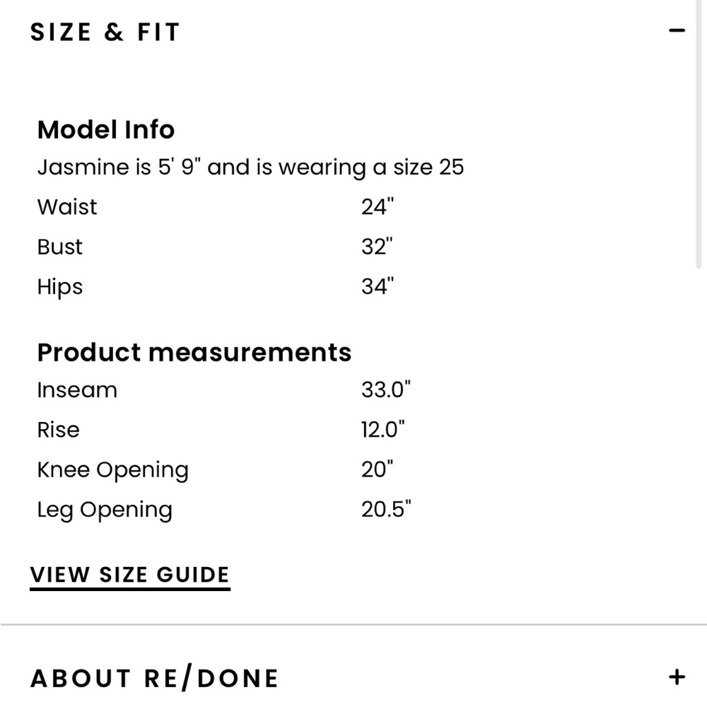 Re/Done Light Blue Flare & Wide Leg Jeans - Picture 4 of 4